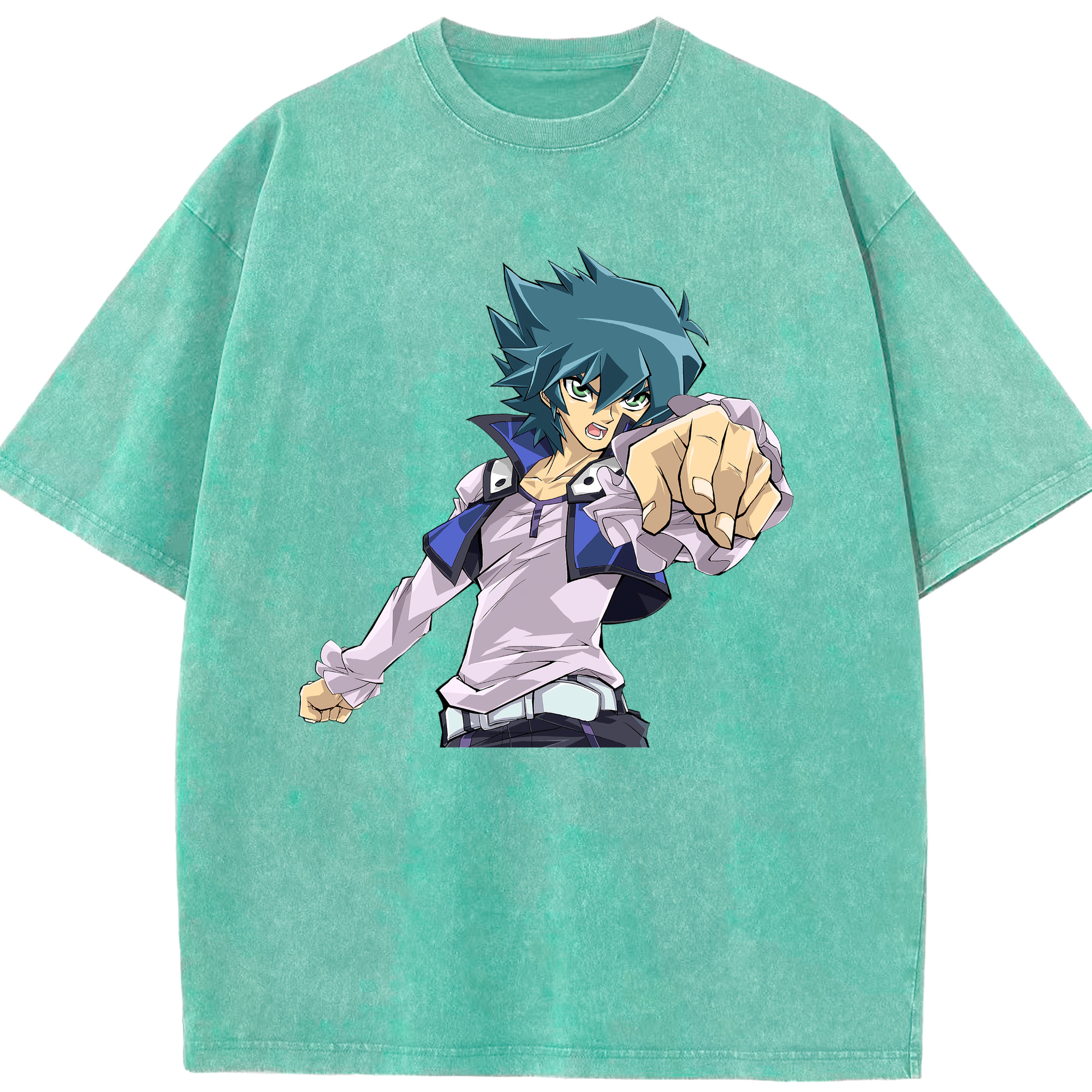 （画像用） 遊☆戯☆王 Yu-Gi-Oh! 綿100% ヴィンテージ風 半袖Tシャツ（フロントプリント）